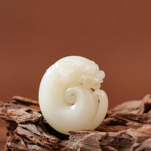 新疆国玉盟世玉【鸿运纳宝】和田玉挂件/把件【带证书·顺丰物流】 商品图4