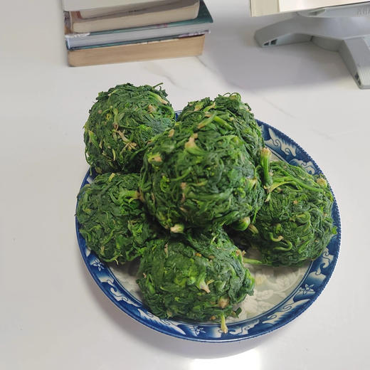 【下单后72小时发货】野生速冻荠菜2斤装左右/4斤装左右，挖来的荠菜先摘好，再洗干净，用热水烫了，控水，冷冻了发货，介意勿拍！ 商品图0