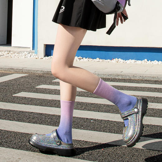 朴西满天星凉拖鞋女外穿时尚玛丽珍增高厚底防滑旅游学院风凉鞋 商品图0