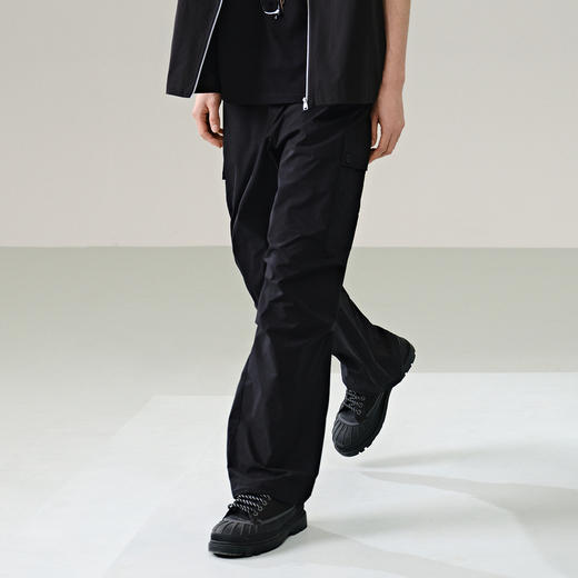 GXG男装 双色口袋工装裤宽松休闲长裤 24年夏G24X022023 商品图4