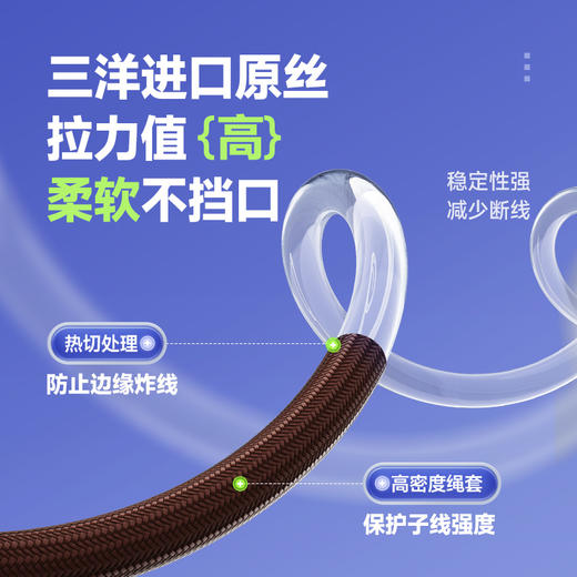 汉鼎无结鲢鳙子线双钩鲢关东子线成品双钩鲢鳙草鱼绑好有无刺鱼钩 商品图4