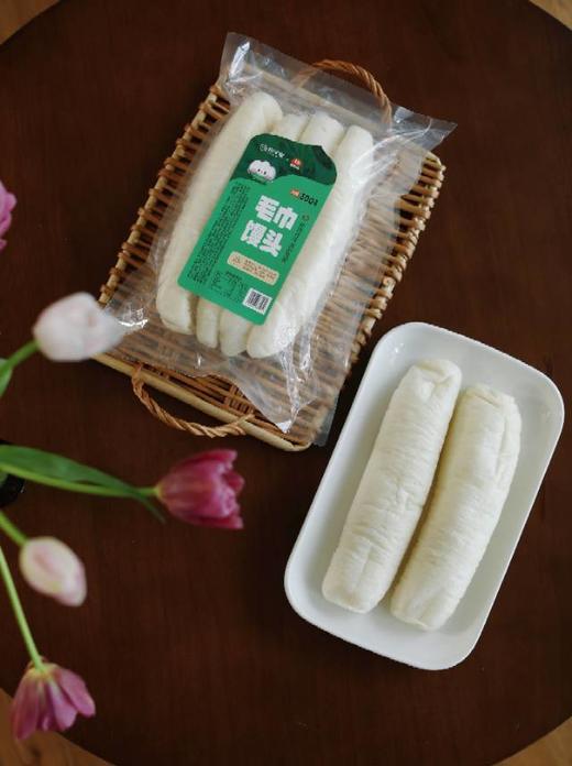68小时发酵的【非遗毛巾馒头】会呼吸的“活馒头”，非遗传承人的匠心之作，吃一口就爱上！红蓼花天然发酵 历经3代匠心传承 优质原料零添加 口感软韧 味道香甜！ 商品图5