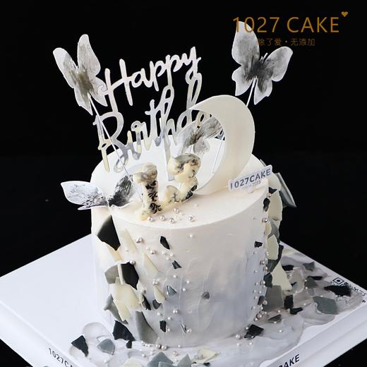 1027CAKE |    蝴蝶月亮  灰色系 商品图2