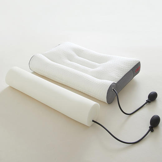 自然醒气囊充气记忆棉牵引调节枕头枕芯助睡眠护颈椎家用一对睡觉专用男XK 商品图5