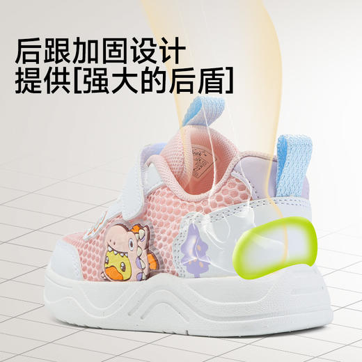 B.Duck小黄鸭童鞋儿童低帮板鞋夏季男童鞋子幼儿园轻便休闲鞋24-30 B1686929 商品图4