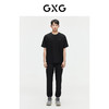 GXG男装【热卖推荐】 夏季热卖双色休闲肌理面料圆领短袖t恤男 商品缩略图1