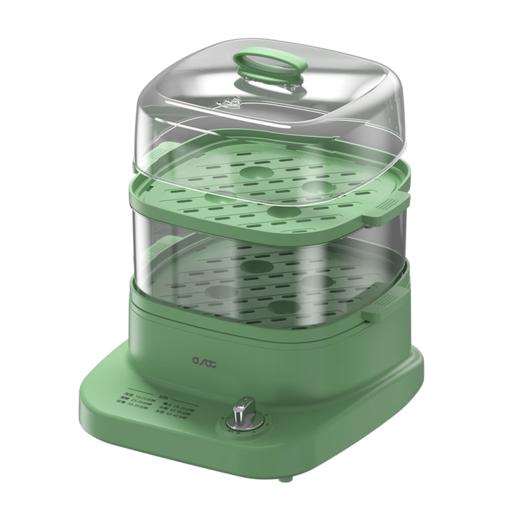 都市太太（DStt）_都市太太2WAY艾维·多功能电蒸料理锅电蒸锅家用大容量二层多功能_绿色 商品图4