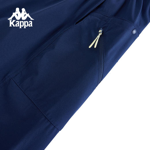 Kappa卡帕背靠背2025新款女士户外防泼水九分裤运动长裤弹力裤子K0F42CJ81 商品图4