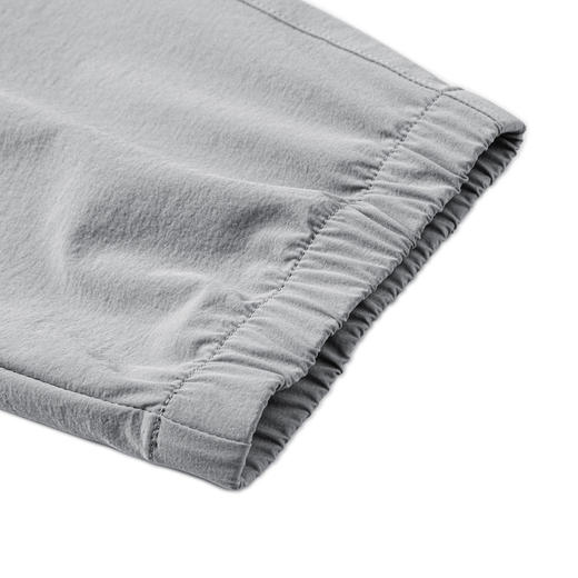 GXG男装 灰绿简约休闲束脚长裤 24年春季热卖GFX10201311 商品图4