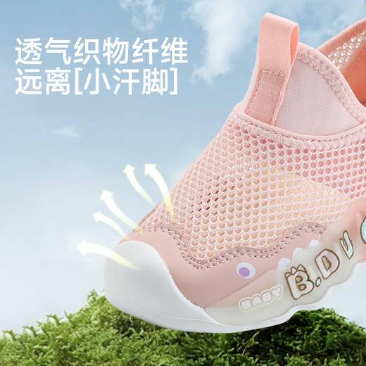 B.Duck小黄鸭童鞋夏季儿童运动鞋24-30 BY1686804 商品图2