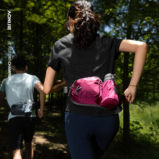 【多功能装载 独立水壶仓】奥尼捷户外运动水壶骑行腰包 商品图2