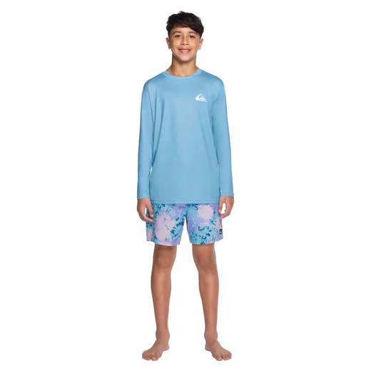 Quiksilver 户外运动品牌 男孩泳衣套装3件套只要￥280直邮到手，UPF50防晒 商品图2