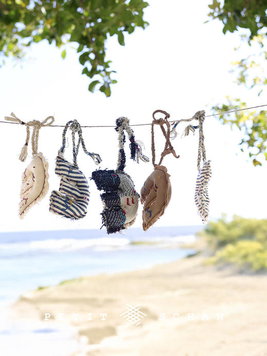 333积分兑换 PETIT SCHAN小闪 胖鸽子 百家布手工刺绣胖鸽子挂件包挂 商品图2