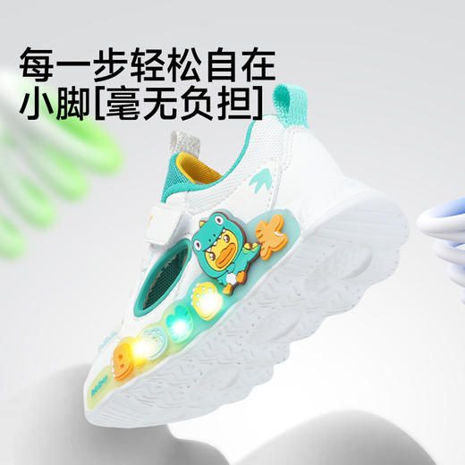 B.Duck小黄鸭童鞋夏季男女童儿童运动鞋24-30 BY1686805 商品图3