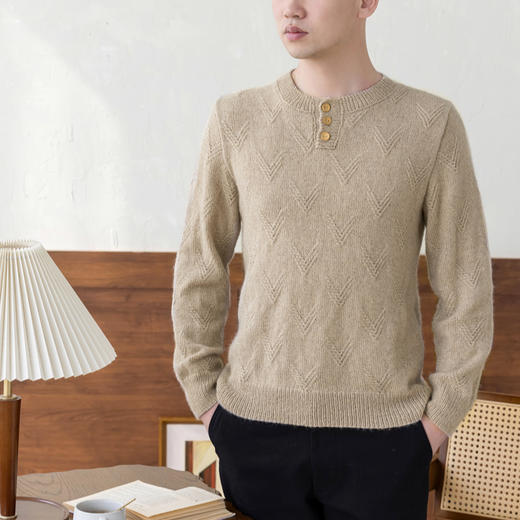 苏苏姐家有致基础羊绒毛衣18号手工diy编织毛线团棒针自制材料包 商品图2