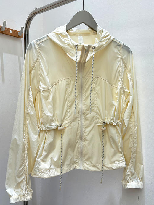 哈瓦塔超薄抽绳束腰防晒外套H350113 商品图10