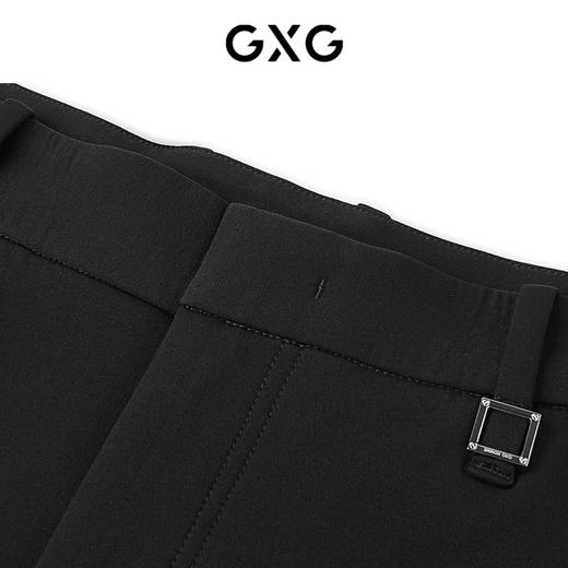 GXG男装 黑色通勤修身小脚长裤 冬季热卖GEX10226904 商品图3