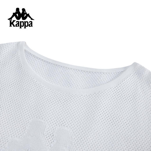 Kappa卡帕背靠背运动套头衫女新款休闲编织长袖镂空圆领卫衣上衣KPDJBLT96 商品图4