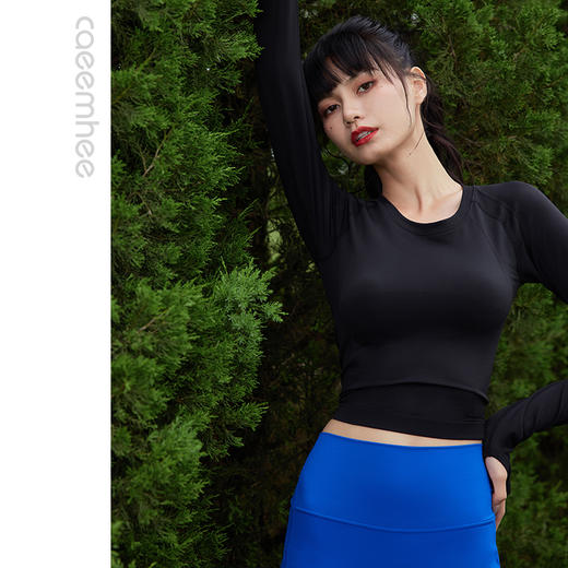 卡益长袖不可插胸垫KX01136 短款 商品图2