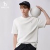 点此购买 哈吉斯夏季男士华夫格圆领短袖T恤 yw 312878 商品缩略图0