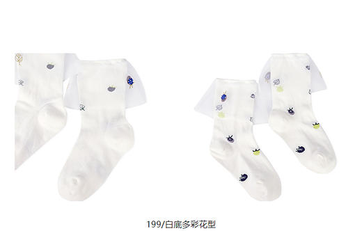 jnby  25年夏款  中筒袜  6P4N13290 商品图14