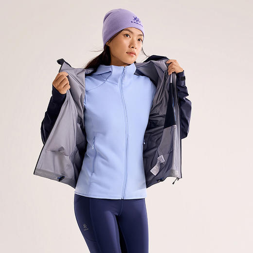 KAILAS凯乐石 户外运动 女款连帽抓绒外套 KG2442206 商品图3