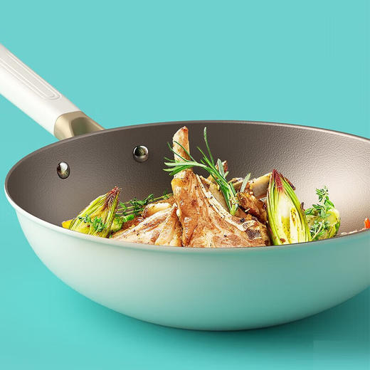 都市太太31CM艺色乐家艺术钛炒锅DSTT-YSLG320 商品图2