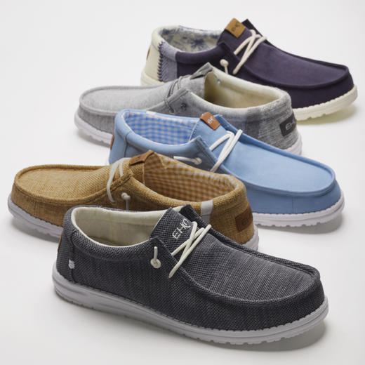 2双-40【超轻云感 缓震透气】EHKO轻便休闲可机洗懒人鞋男女款情侣鞋极简设计 商品图1