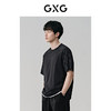 GXG男装 黑色凉感简约休闲插肩袖圆领短袖T恤男士上衣   热卖款 商品缩略图3