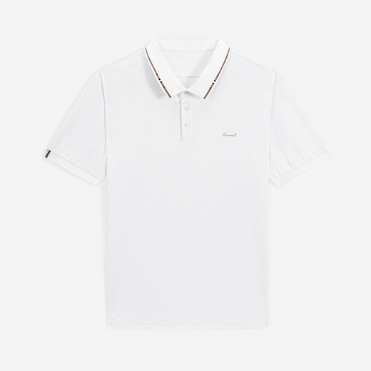 GXG男装 撞色线条polo衫男士 24年夏季热卖翻领T恤G24X242027 商品图4