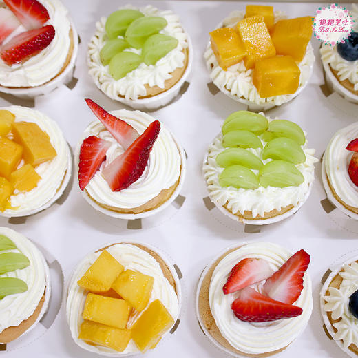 缤纷鲜果纸杯蛋糕（12个起拍） 商品图5