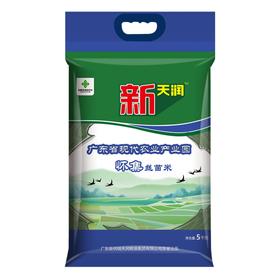 新供销天润怀集丝苗米5kg(六面真空)