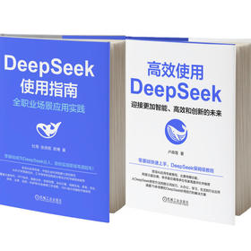高效使用DEEPSEEK+DEEPSEEK使用指南(套装)(全2册)