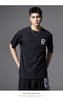 PINLI品立2025夏季新款潮牌短袖T恤字母印花纯棉休闲百搭男体恤衫 BG252111026 商品缩略图0