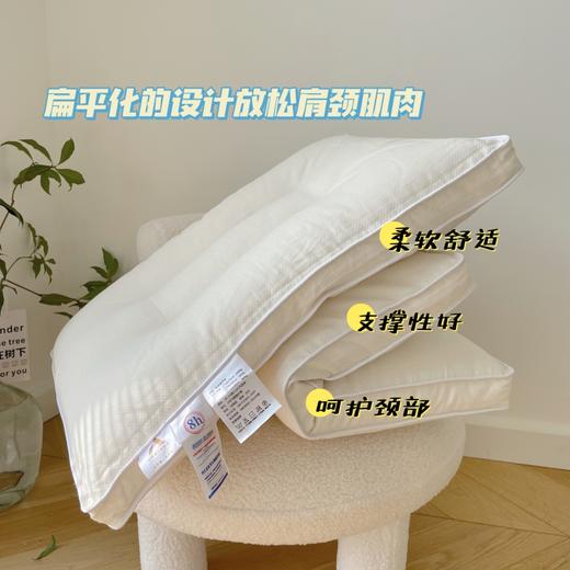 自然醒A类生态棉麻亲子枕芯护颈椎助睡眠家用一对装儿童学生宿舍成人低枕成人整头男XK 商品图1