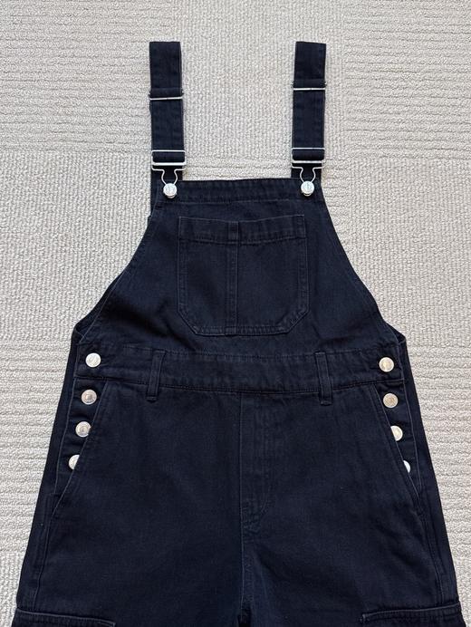 323-4  减龄时髦 moco重工重磅 工装风 背带牛仔裤 俺穿L 商品图12