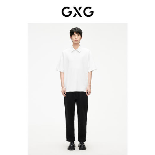 GXG男装 双色抽绳直筒卫裤夏季热卖#G24D023102 商品图1