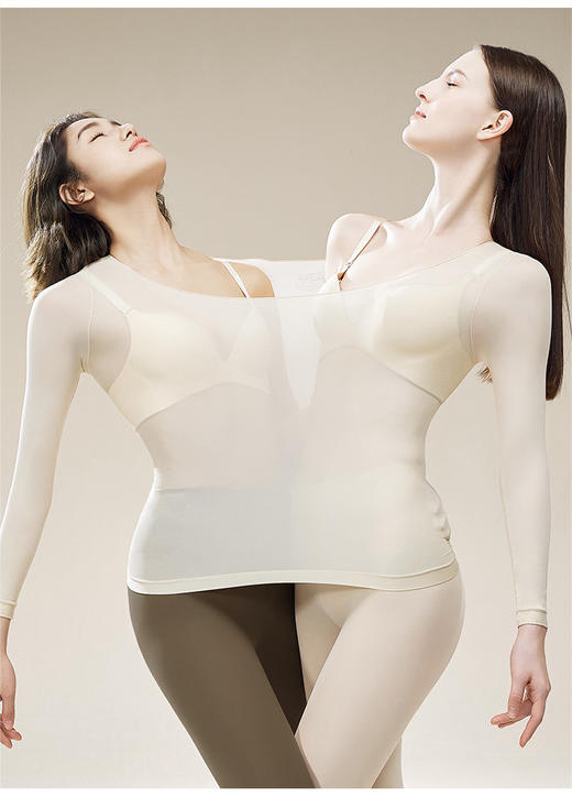 【利蜂“润肌”烟酰胺热皮肌底衣套装】超柔裸感 性感由内而外 商品图0