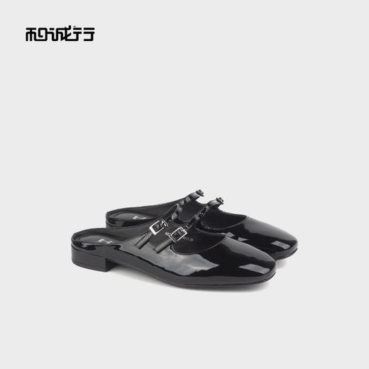 和诚行 2025夏季新款复古百搭穆勒鞋女时尚可外穿包头拖鞋0210306 商品图4