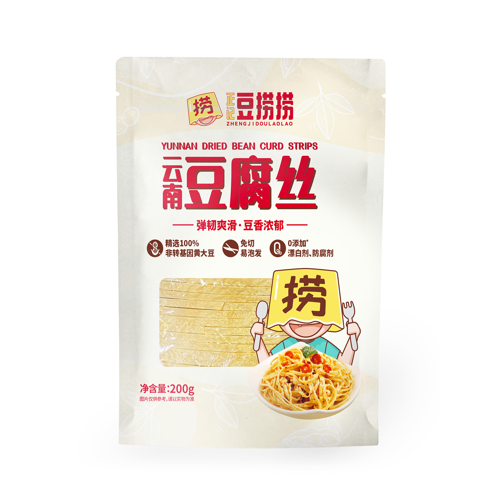 正记豆捞捞云南豆腐丝200g