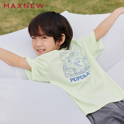 【T恤】奶噗噗联名短袖T恤 1P2341210 商品图0