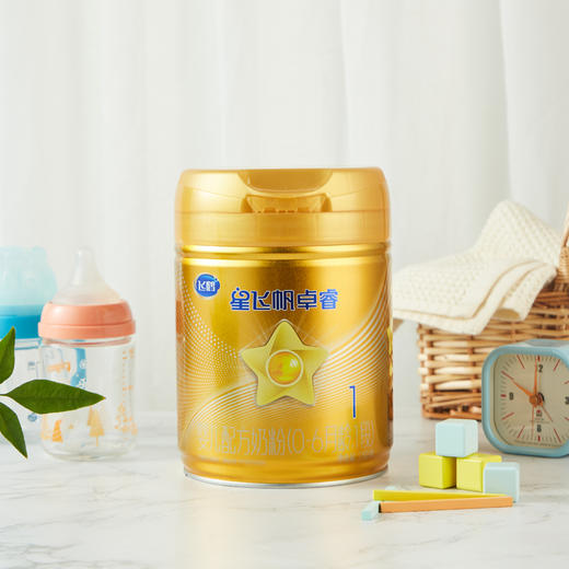 【1段】飞鹤星飞帆卓睿婴幼儿配方奶粉1段新生儿0-6月龄750g*1罐 商品图1
