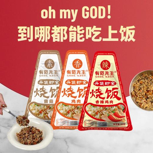 【有范先生即食烧饭】 杂粮烧饭  上班族福音！3分钟搞定午餐 商品图2