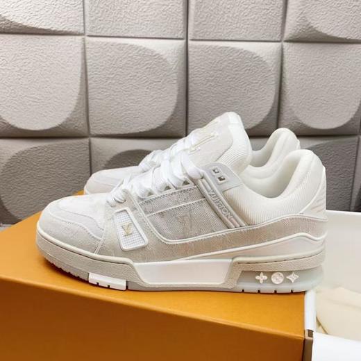 驴家trainer白牛仔运动鞋（HC） 商品图0