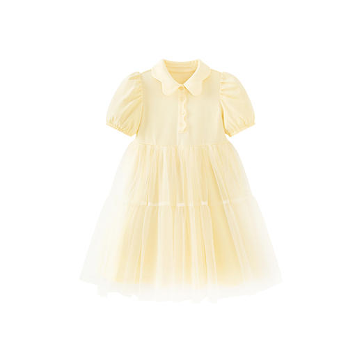 【棉感速干】迷你巴拉女童连衣裙儿童夏季甜美网纱蓬蓬公主裙 商品图4