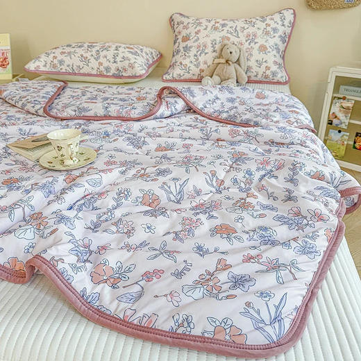 【🔥速冲】【授权月底到期 亏本清仓❗️❗️】韦莎A类凉感夏被，多花型，多尺寸❗️高品质还抗菌~​ ​ 低至69.9元起~​ ​ 马上快到夏天了，赶紧闭眼入~ 商品图8