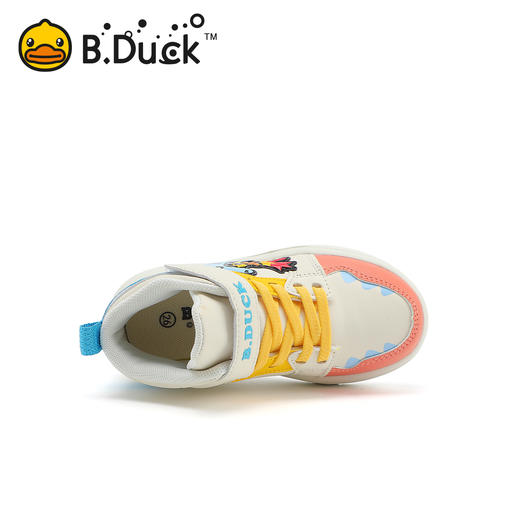 B.Duck小黄鸭童鞋男童板鞋春季宝宝鞋儿童鞋子女童休闲鞋24-32 B3586972 商品图3