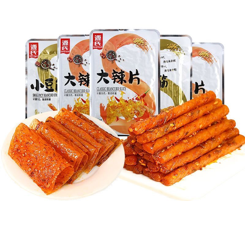 源式辣片豆筋小包装