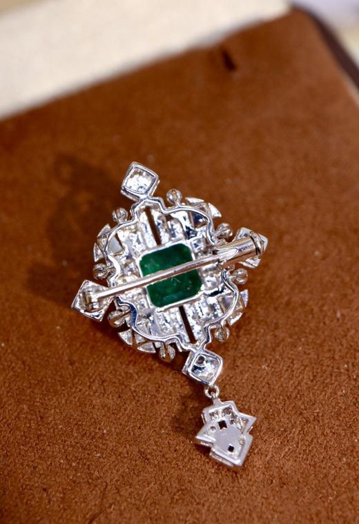 1.79ct刻面祖母吊坠胸针 商品图0