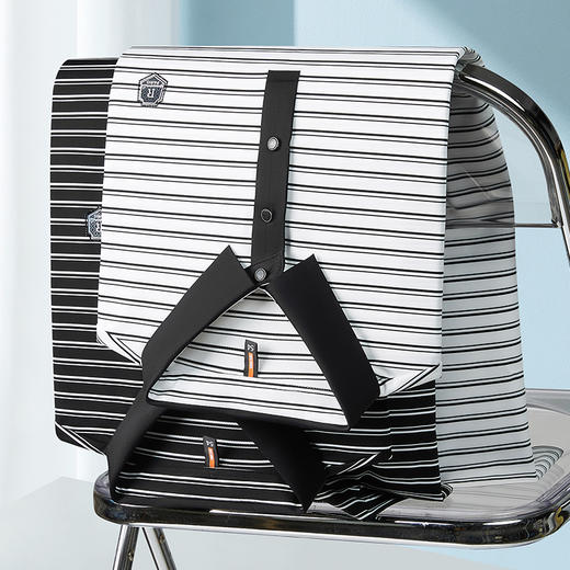 【弹力】【DWN】大依优型大码男装条纹短袖POLO衫T恤加肥加大宽松休闲冰丝打底夏季胖子男士上衣 商品图2